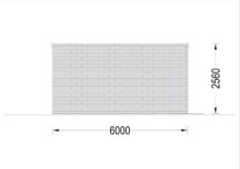 Gartenhaus BRITA 3x6 m, 18 m² – Bild 6