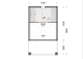 Blockbohlenhaus ANNA (44 mm + Holzverschalung ), 39 m² Extra Isoliert – Bild 7