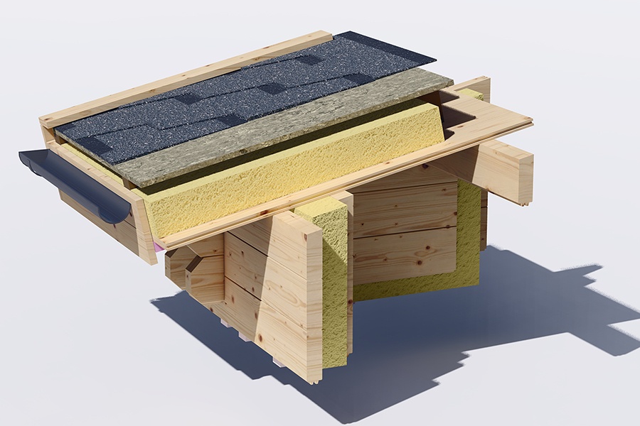 Isolierte Gartenhäuser