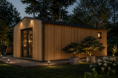 Gartenhaus TAURUS (34 mm + Holzverschalung), 7x4 m, 28 m² – Bild 5