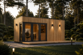 Gartenhaus PREMIUM 5x3 m, 15 m² Isoliert
