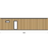 Holzhaus Tobi, 47m² 66mm Extra Isoliert – Bild 10