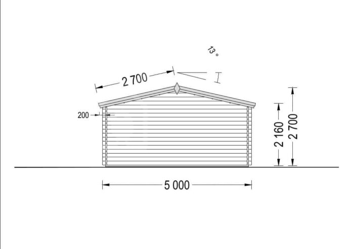 Premium Gartenhaus WIEN, 5x6 m, 30 m² Isoliert – Bild 9