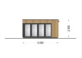 Premium Gartenhaus (Isoliert, SIPS), 6x5 m, 30 m² – Bild 7
