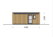 Premium Gartenhaus (Isoliert, SIPS), 6x5 m, 30 m² – Bild 8