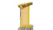 Gartenhaus Donau, 5x4m, 20m² Isoliert – Bild 6