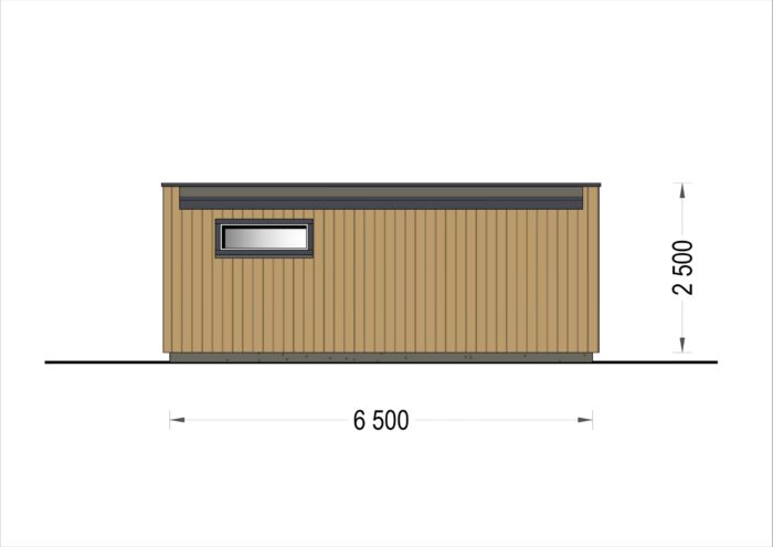 Premium Gartenhaus (Isoliert, SIPS), 6.5x4.5 m, 30 m² – Bild 9