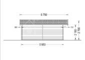 Premium Gartenhaus WIEN, 5x6 m, 30 m² Isoliert – Bild 8