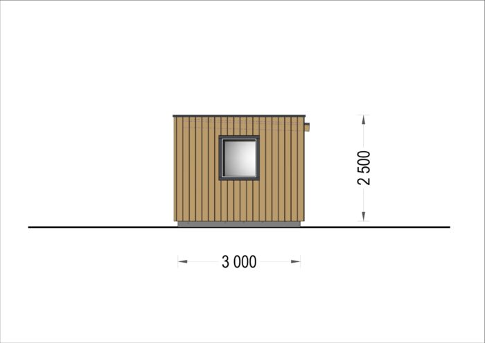 PREMIUM Gartenhaus (Isoliert, SIPS), 4.1x2.4 m, 10 m² – Bild 10
