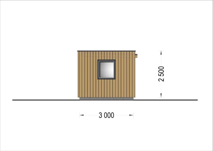 PREMIUM GARTENHAUS (Isoliert, SIPS), 5x3 m, 15 m² – Bild 10