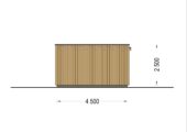 Premium Gartenhaus (Isoliert, SIPS), 6.5x4.5 m, 30 m² – Bild 10