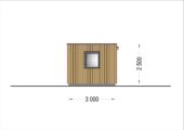Premium Gartenhaus (Isoliert, SIPS), 6x3 m, 18 m² – Bild 10