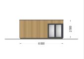 Premium Gartenhaus (Isoliert, SIPS), 6x5 m, 30 m² – Bild 10
