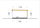 Premium Gartenhaus (Isoliert, SIPS), 6x4 m, 24 m² – Bild 11