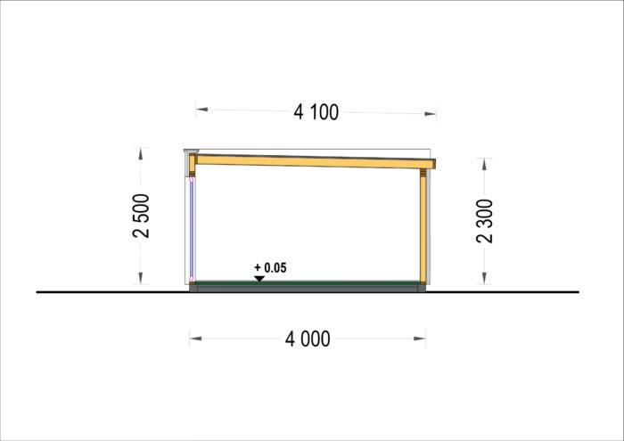Premium Gartenhaus (Isoliert, SIPS), 6x4 m, 24 m² – Bild 11