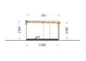 Premium Gartenhaus (Isoliert, SIPS), 6x5 m, 30 m² – Bild 11