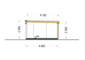 Premium Gartenhaus (Isoliert, SIPS), 7.5x4 m, 30 m² – Bild 11