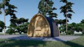 Gartenhaus BRITA 3x3m, 9m² – Bild 5