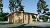 Gartenhaus IRIS (44 oder 66 mm) · 26 m² – Bild 3