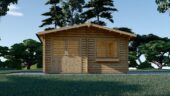 Gartenhaus LINZ, 5x4m, 20m² – Bild 3
