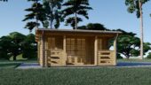 Premium Gartenhaus ROLAND 5x5 m, 25 m² Isoliert – Bild 2