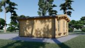 Premium Gartenhaus ROLAND 5x5 m, 25 m² Isoliert – Bild 5