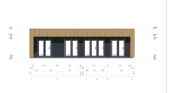 Holzhaus KULM 2 (66 mm + Holzverschalung) 63 m² Isoliert – Bild 11