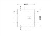 Verkaufsstand,44mm, 4x4 m, 16m² – Bild 6