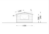 Verkaufsstand,44mm, 4x4 m, 16m² – Bild 7