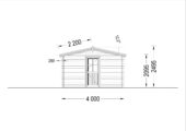 Verkaufsstand,44mm, 4x4 m, 16m² – Bild 9