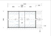 Blockbohlenhaus ANIKA (44+44 mm) · 139 m² · Isoliert – Bild 8