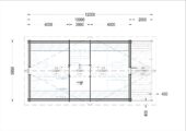 Blockbohlenhaus ANIKA (44+44 mm) · 139 m² · Isoliert – Bild 7