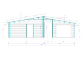 Blockbohlenhaus SEEFELD (44+44 mm) · 105 m² · Extra Isoliert · mit Pultdach – Bild 11