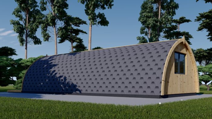 Gartenhaus BRITA 4x10 m, 40 m² 44mm – Bild 6