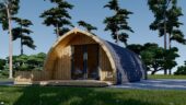 Gartenhaus BRITA 4x8 m, 24 m² 44mm