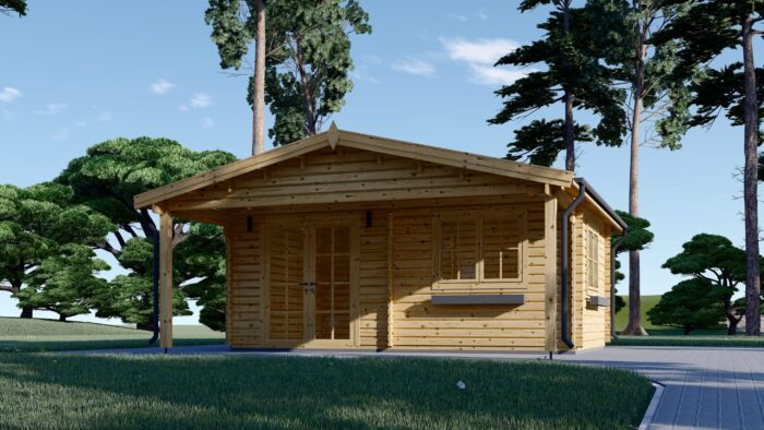 Gartenhaus KLAUS 6x6m, 36m² – Bild 5