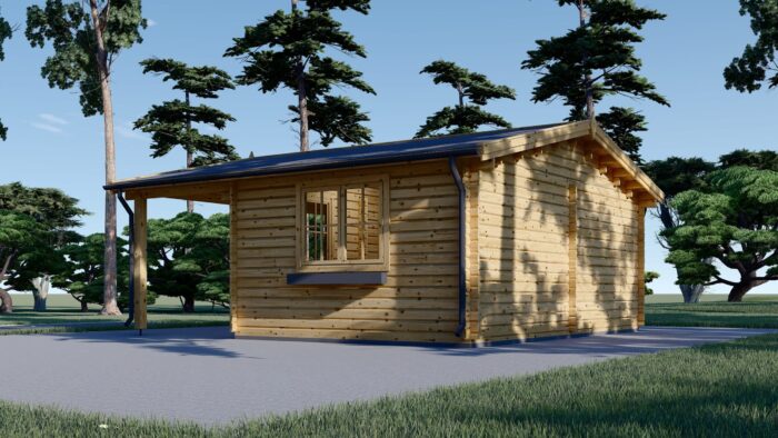 Gartenhaus KLAUS 6x6m, 36m² – Bild 3