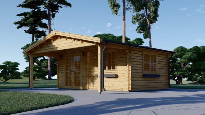 Gartenhaus KLAUS 6x6m, 36m² – Bild 2