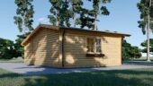 Premium Gartenhaus  CLAUDIA (44-66mm) 28m², 7x4m – Bild 4