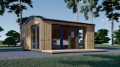Gartenhaus ERMONES (34mm + Holzverschalung), 5x4m, 20m² Isoliert – Bild 2