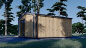 Gartenhaus ERMONES (34mm + Holzverschalung), 5x4m, 20m² Isoliert – Bild 5