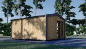 Gartenhaus ERMONES (34mm + Holzverschalung), 5x4m, 20m² Isoliert – Bild 6
