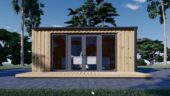 Gartenhaus ERMONES (34mm + Holzverschalung), 5x4m, 20m² Isoliert – Bild 3
