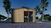 Gartenhaus ERMONES (34mm + Holzverschalung), 5x4m, 20m² Isoliert – Bild 4