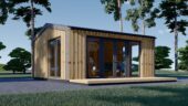 Gartenhaus ERMONES (34mm + Holzverschalung), 5x5m, 25m² – Bild 2