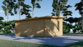 Gartenhaus aus Holz EBENSEE, 5x4 m, 20 m² – Bild 3