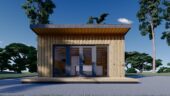 Gartenhaus EMIL (34mm + Holzverschalung ), 5x4m, 20m² – Bild 3