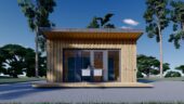 Gartenhaus EMIL (34mm + Holzverschalung ), 5x3m, 15m² – Bild 3