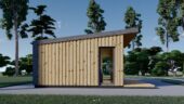 Gartenhaus EMIL (34mm + Holzverschalung ), 5x5m, 25m² – Bild 6