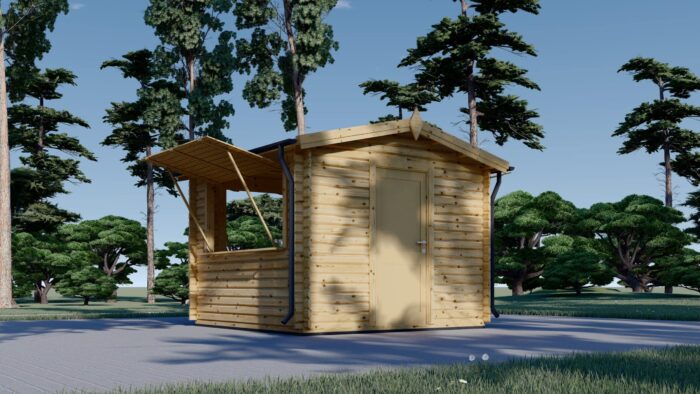 Verkaufsstand,44mm, 4x4 m, 16m² – Bild 4